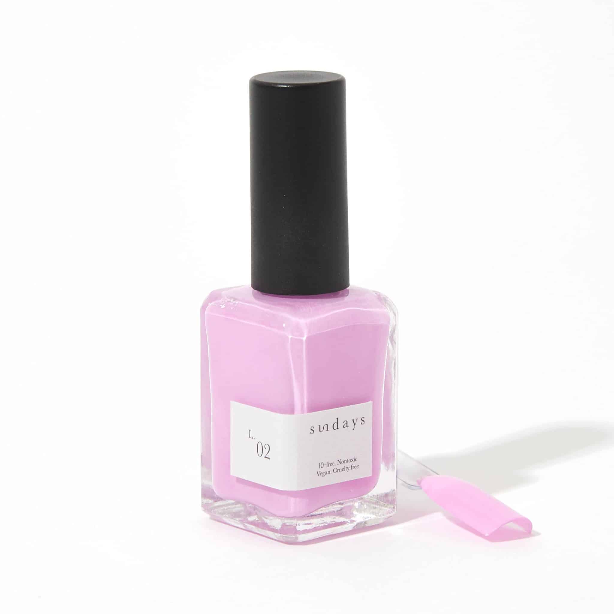 non-toxic nail polish in pink