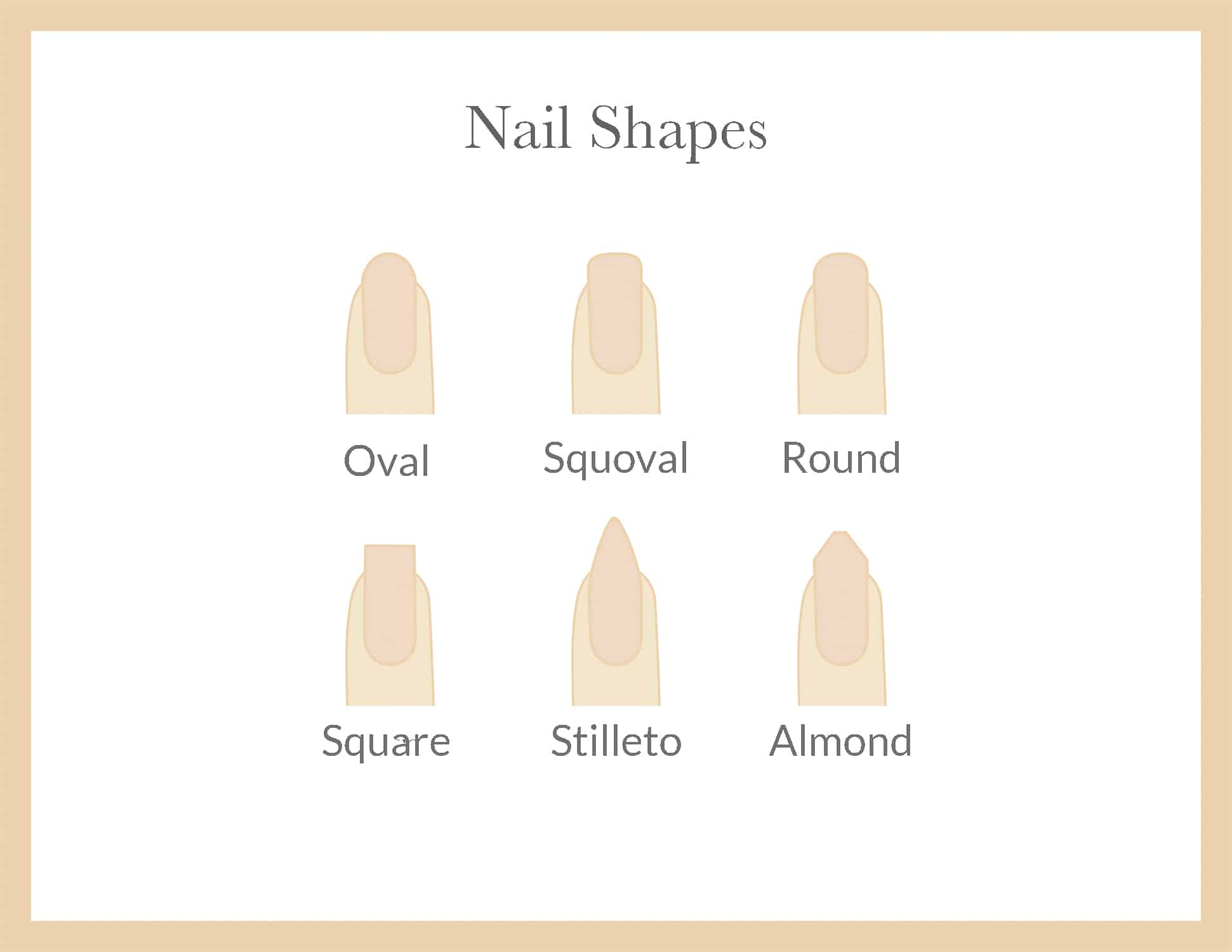 Rounded square nails – How to choose the best nail shape (… | Flickr