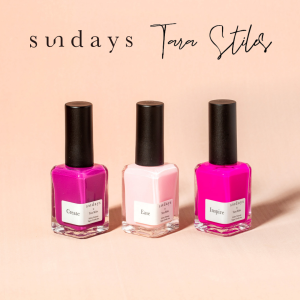 sundays x Tara Stiles Launch 3 New Polish Colors Celebrating Feelings of Creativity, Inspiration and Ease This Summer