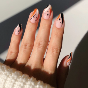 halloween nails mystical manicure