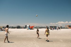 Cape May Beach in New Jersey