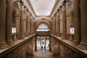 Metropolitan Museum of Art main stairway