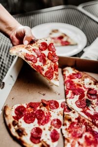 Pepperoni pizza